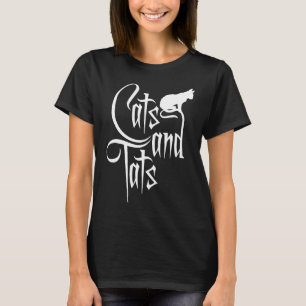 Camiseta Gatos e Tatuagens 1