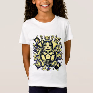 Camiseta Gatos engraçados