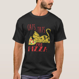 Camiseta Gatos Engraçados Adolescentes Dotados Tatuagem Adq