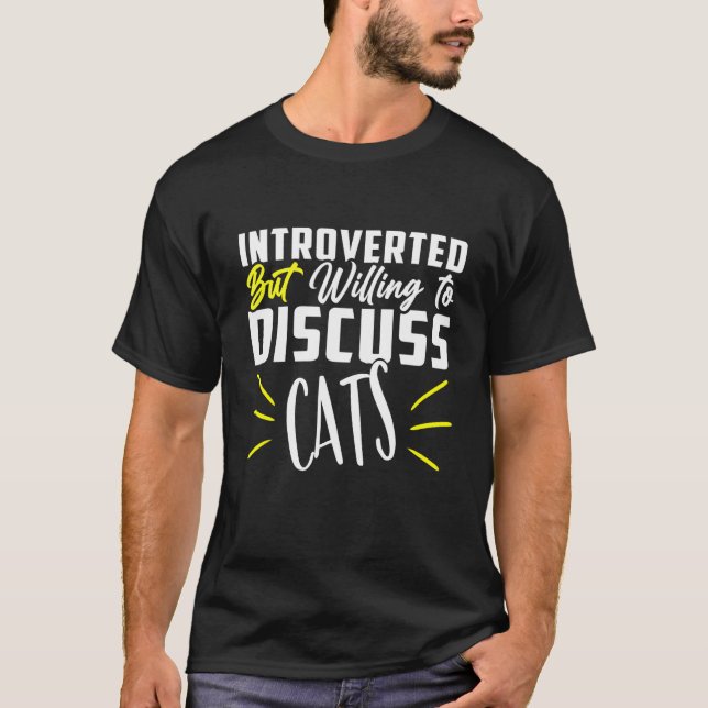 Camiseta Gatos Engraçados Citam Gatinhos Legal (Frente)