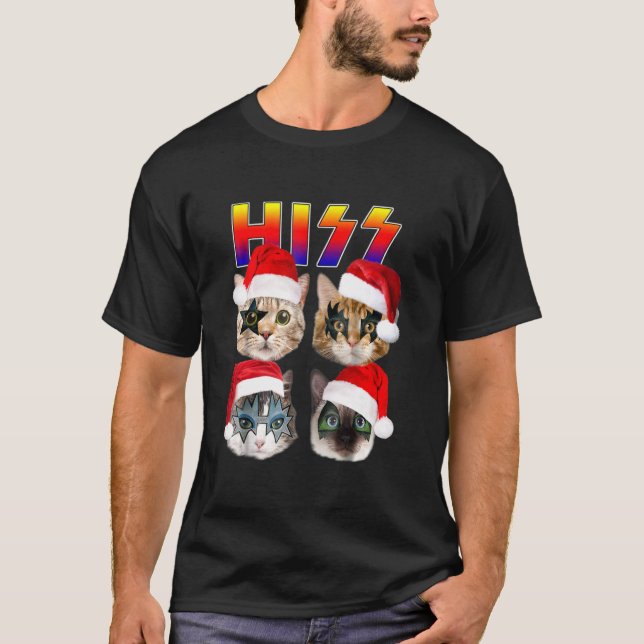 Camiseta Gatos Engraçados Gatinhos Rochosos Gatinhos Papais (Frente)