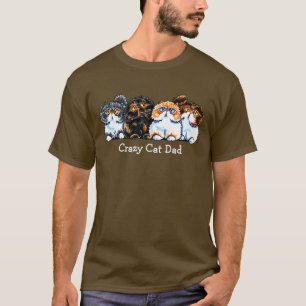 Camiseta Gatos exóticos do Foursome personalizados
