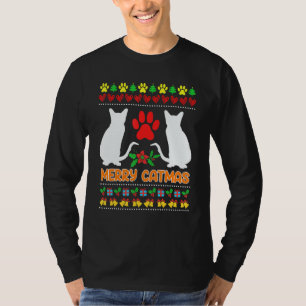 Camiseta Gatos feios de Natal