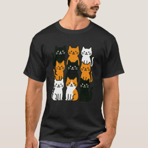 Camiseta Gatos Fofos Fofinhos Amante de Gatos