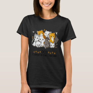 Camiseta Gatos Gatinho-borboleta Gatinho Gatinho Gato Engra