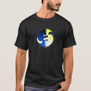 Camiseta Gatos Gatos Gelados Ying Yang Yin Yang