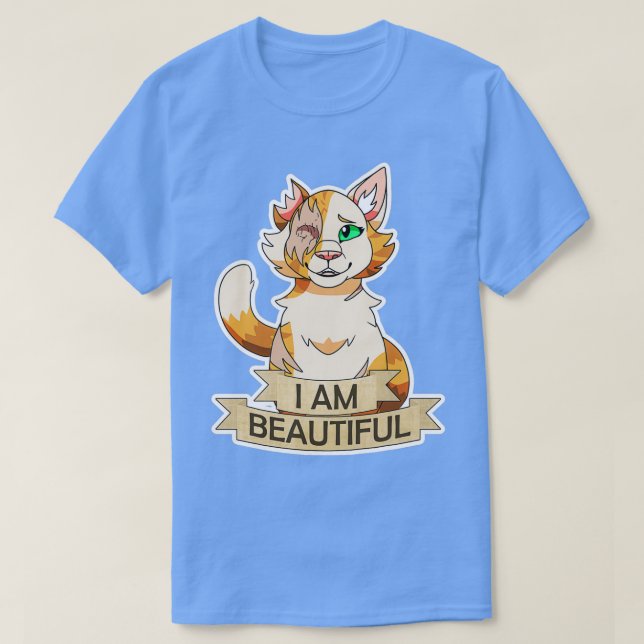 Camiseta Gatos Guerreiros Eu sou Bonita Brightheart  (Frente do Design)