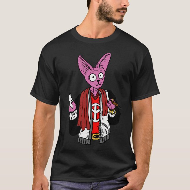 Camiseta Gatos Hipsteres De Arte De Gato Minx. (Frente)