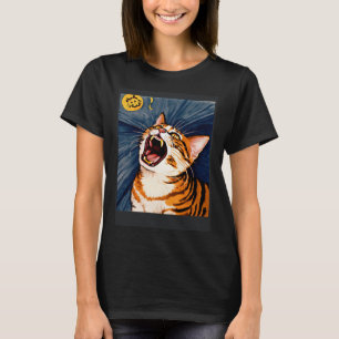 Camiseta Gatos Impressionistas Gritantes Impressionistas