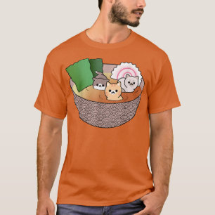Camiseta Gatos Kawaii Em Sopa, Gatos De Animação Engraçados