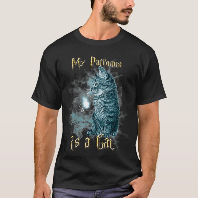 Camiseta Gatos Legal Meu Patronão É Um Gato (Frente)
