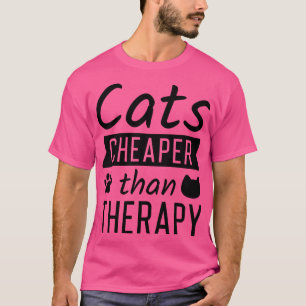Camiseta Gatos Mais Baratos Que A Terapêutica 2