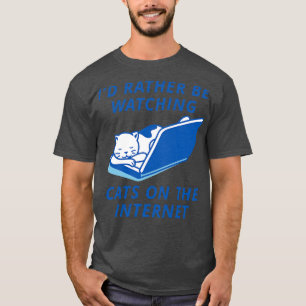 Camiseta Gatos Na Internet 2