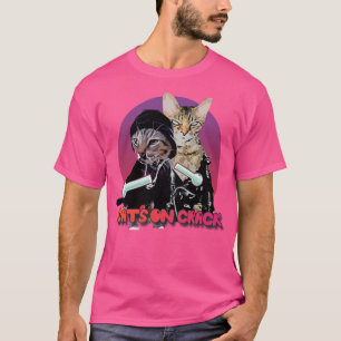 Camiseta Gatos no crack