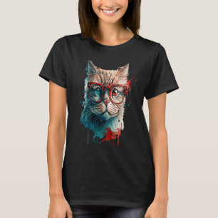 Camiseta Gatos Óculos De Sol, Gatinho Gatinho, Gatinho, Gat
