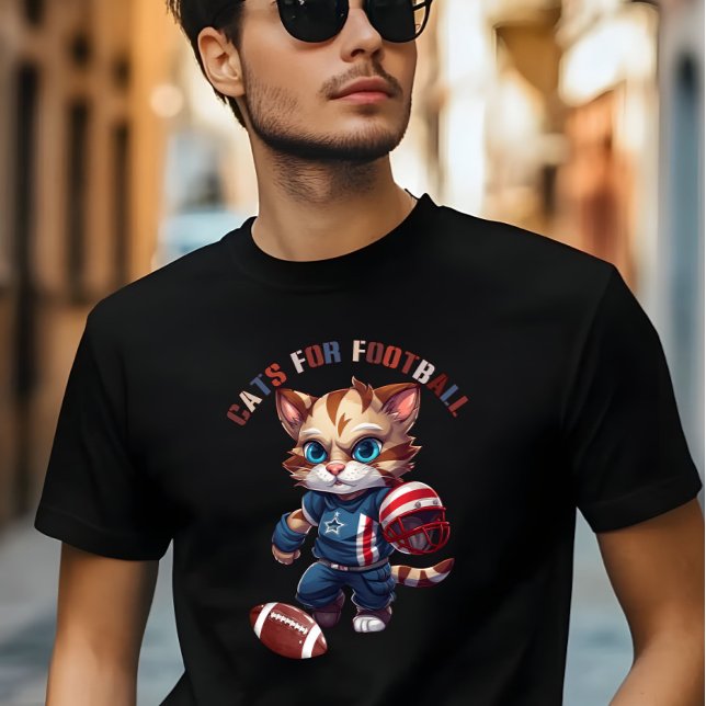 Camiseta Gatos para futebol sazonal (Criador carregado)