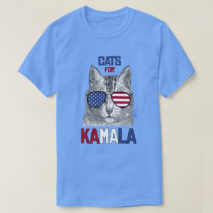 Camiseta Gatos para Kamala