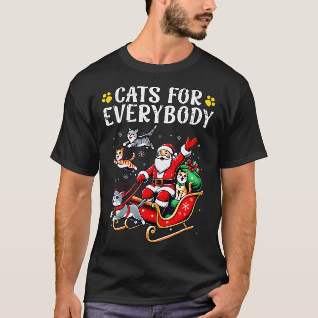 Camiseta Gatos para todos (Frente)