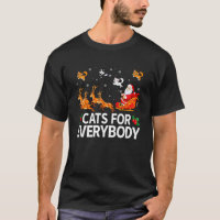 Gatos para Todos o Natal Pijama Papai Noel Trenó G