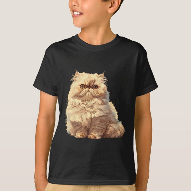 Camiseta Gatos Persa Gatos Persa (Frente)