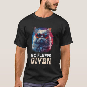 Camiseta Gatos Persas Engraçados NÃO SE IMPORTA Gato Persa