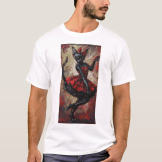 Camiseta Gatos Podem Dançar T-Shirt A3