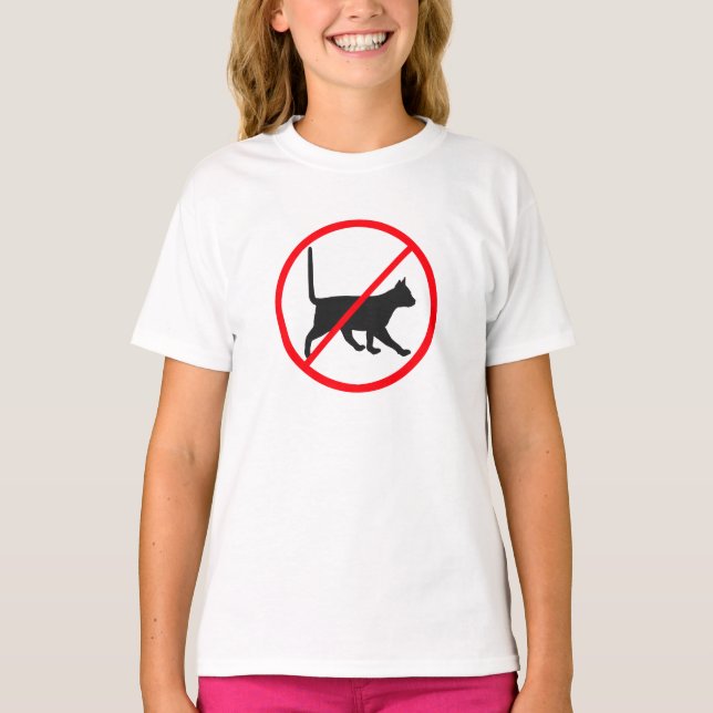 Camiseta Gatos proibidos! (Frente)
