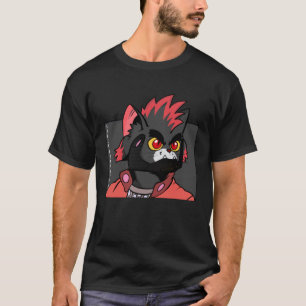 Camiseta gatos punk cibernéticos gatinhos