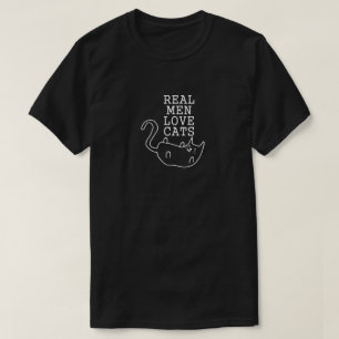 CAMISETA GATOS REAIS DO AMOR DOS HOMENS