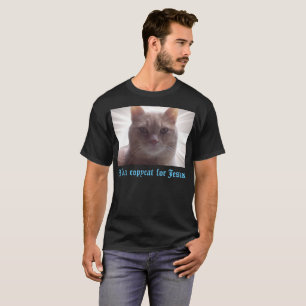 Camiseta Gatos santamente!