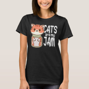 Camiseta Gatos São Meu Proprietário De Gatos Que Treinam An
