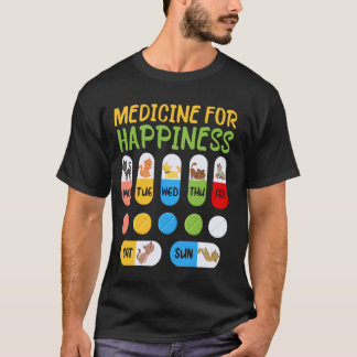 Camiseta Gatos São Minha Dose Diária de Felicidade u2013Eng