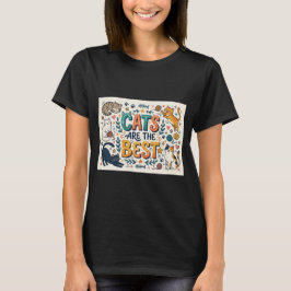 Camiseta Gatos São os Melhores