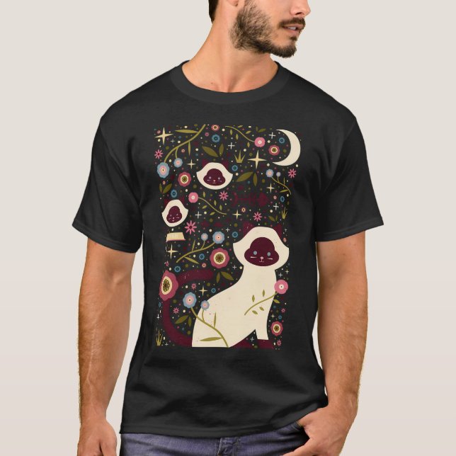 Camiseta Gatos Siameses (Frente)