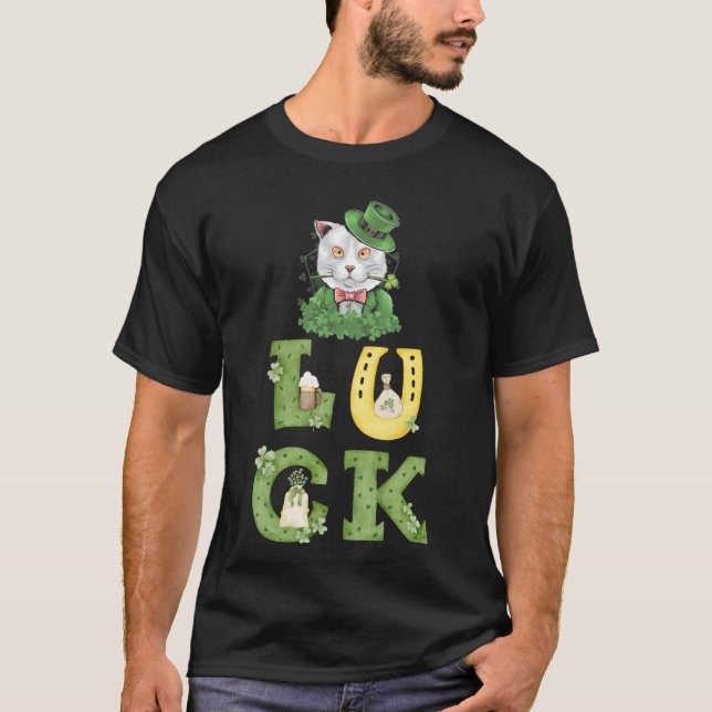 Camiseta Gatos Sortudos Irlandeses, Ruas Felizes, Rua do Di (Frente)