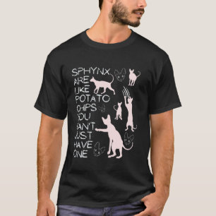 Camiseta Gatos Sphynx São Como Esfinge Dono de Gato Sem Pel