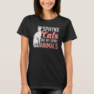Camiseta Gatos Sphynx São Meu Animal Espiritual Gatinho Ga