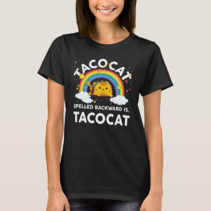 Camiseta Gatos Taco Crianças Menino Infantil Escrito ao Con
