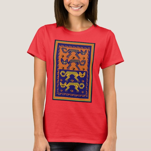 Camiseta Gatos Tribais Peruanos (Frente)