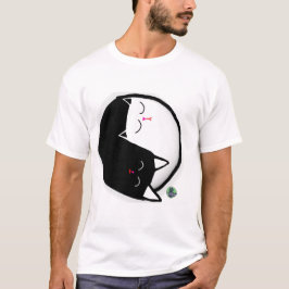 Camiseta Gatos Yin & Yang