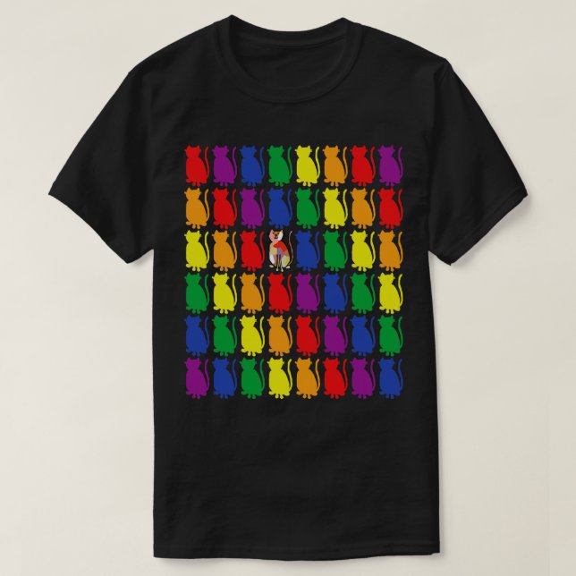 Camiseta Gats Pride (Frente do Design)