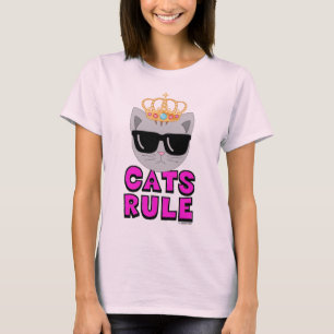 Camiseta GATS RULE Cat Lover