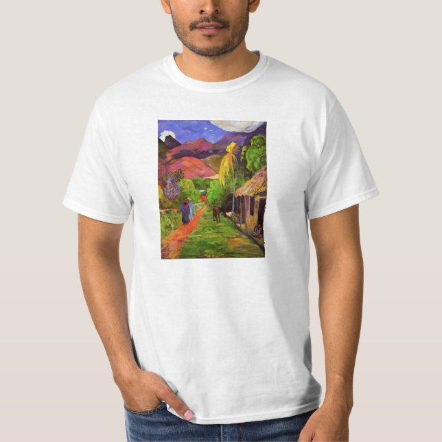 Camiseta Gauguin Road em T-shirt do Taiti (Frente)
