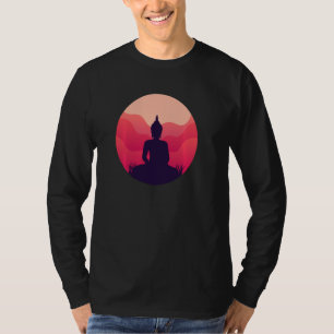Camiseta Gautama Buda Meditação Budista Espiritual Zen Y