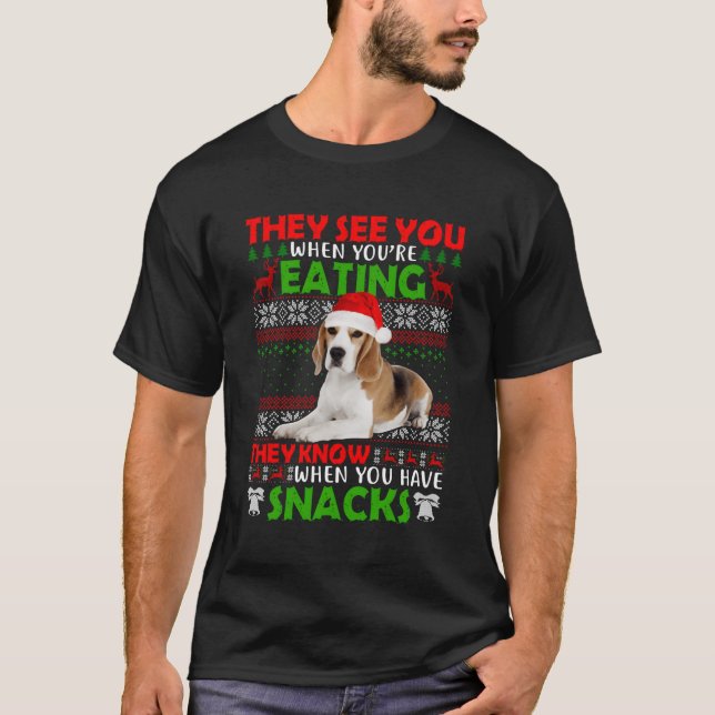Camiseta Gavião Suado Que Vêm Comer O Natal (Frente)