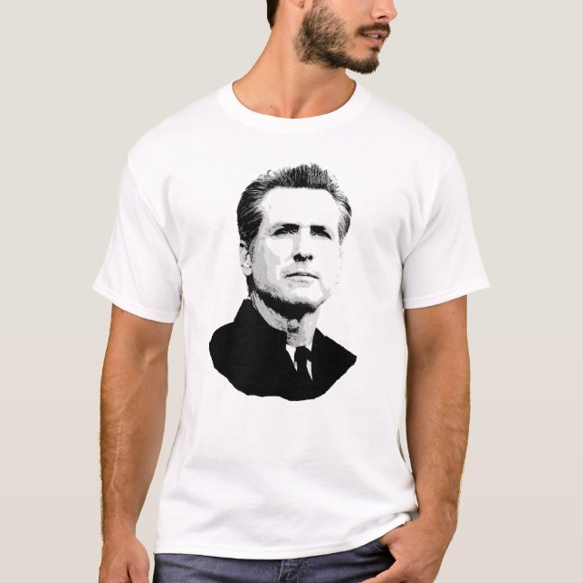 Camiseta Gavin Newsom (Frente)