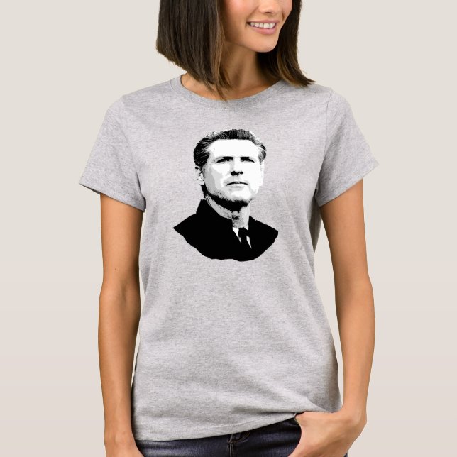 Camiseta Gavin Newsom (Frente)