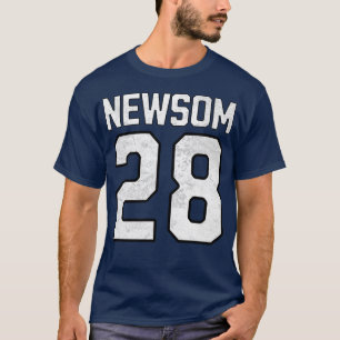 Camiseta Gavin Newsom 2028 Para Presidente Número 28