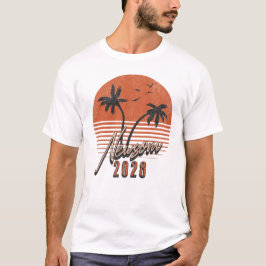 Camiseta Gavin Newsom 2028 Para Presidente Palm Tree Sunset