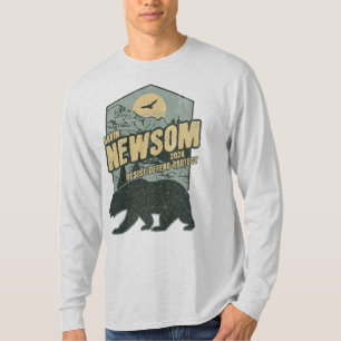 Camiseta Gavin Newsom 2028 Resistir Proteger Defender